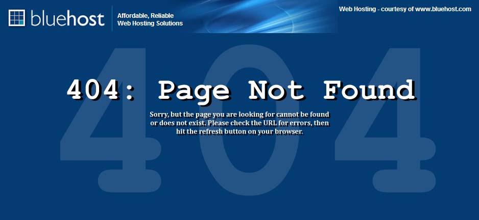 404: Page Not Found